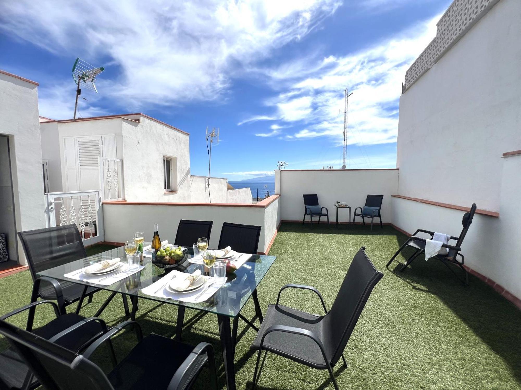 Paulmarie Apartment Atlantic View In Los Gigantes Puerto de Santiago  Extérieur photo